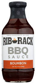 Rib Rack Southern Bourbon BBQ Sauce, 19 oz.