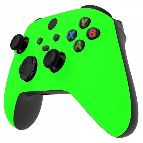 "Soft Neon Green" Xbox One X UN-MODDED Custom Controller Unique Design (with 3.5 jack)
