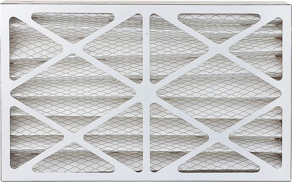 Filterbuy 16x25x4 MERV 8 Pleated HVAC AC Furnace Air Filters (3-Pack)