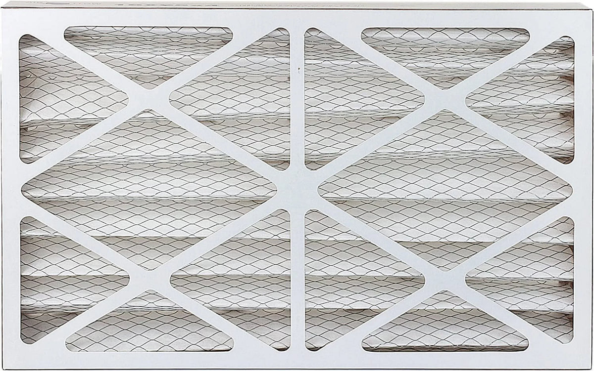 Filterbuy 16x25x4 MERV 8 Pleated HVAC AC Furnace Air Filters (6-Pack)