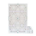Glasfloss ZL 14x24x1 MERV 10 Pleated AC Furnace Air Filters. Box of 4. Exact Size: 13-1/2 x 23-1/2 x 7/8