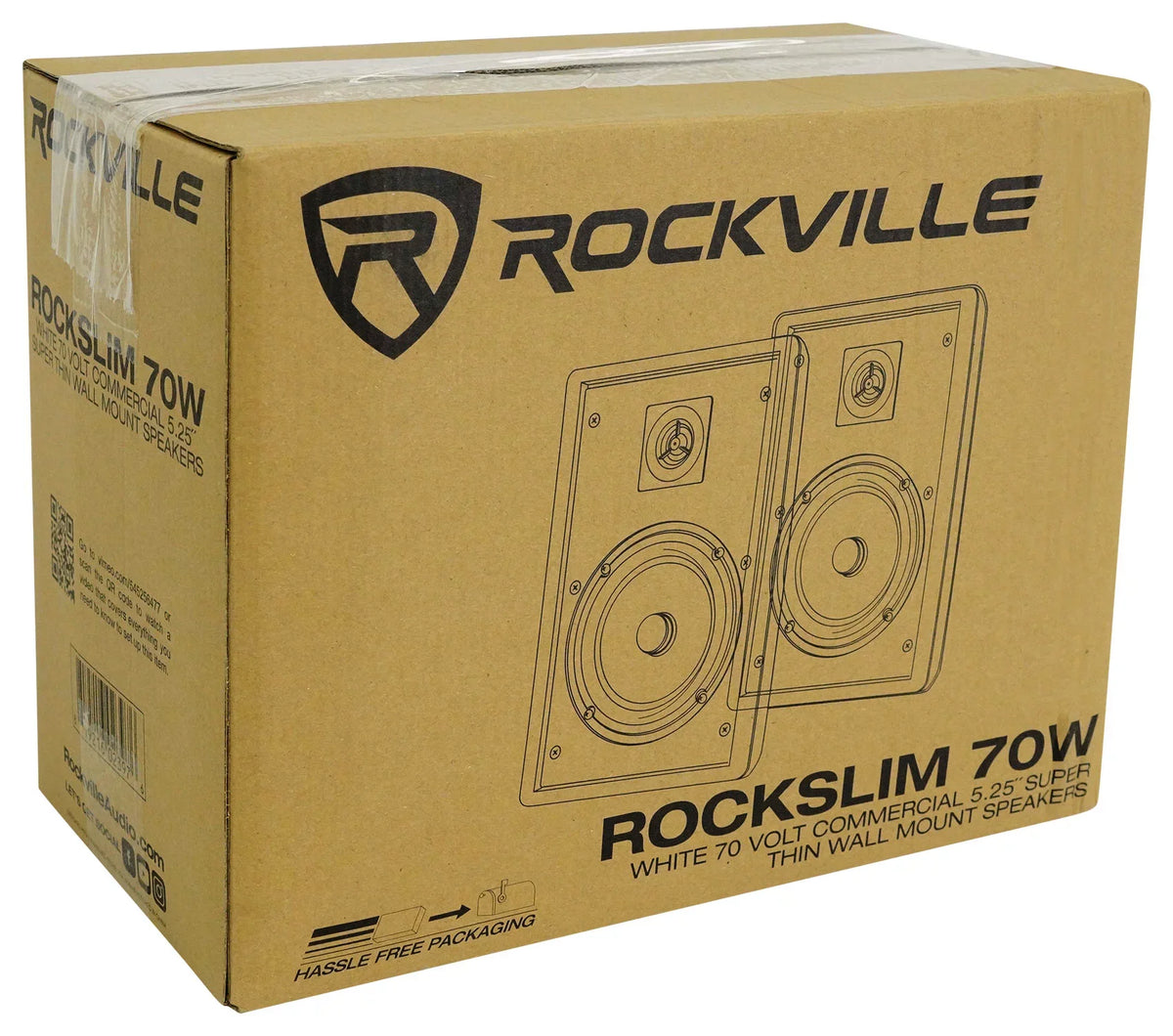 6-Zone Amplifier+4 JBL Pendant+8 Slim White Wall Speakers 4 Restaurant/Bar/Cafe