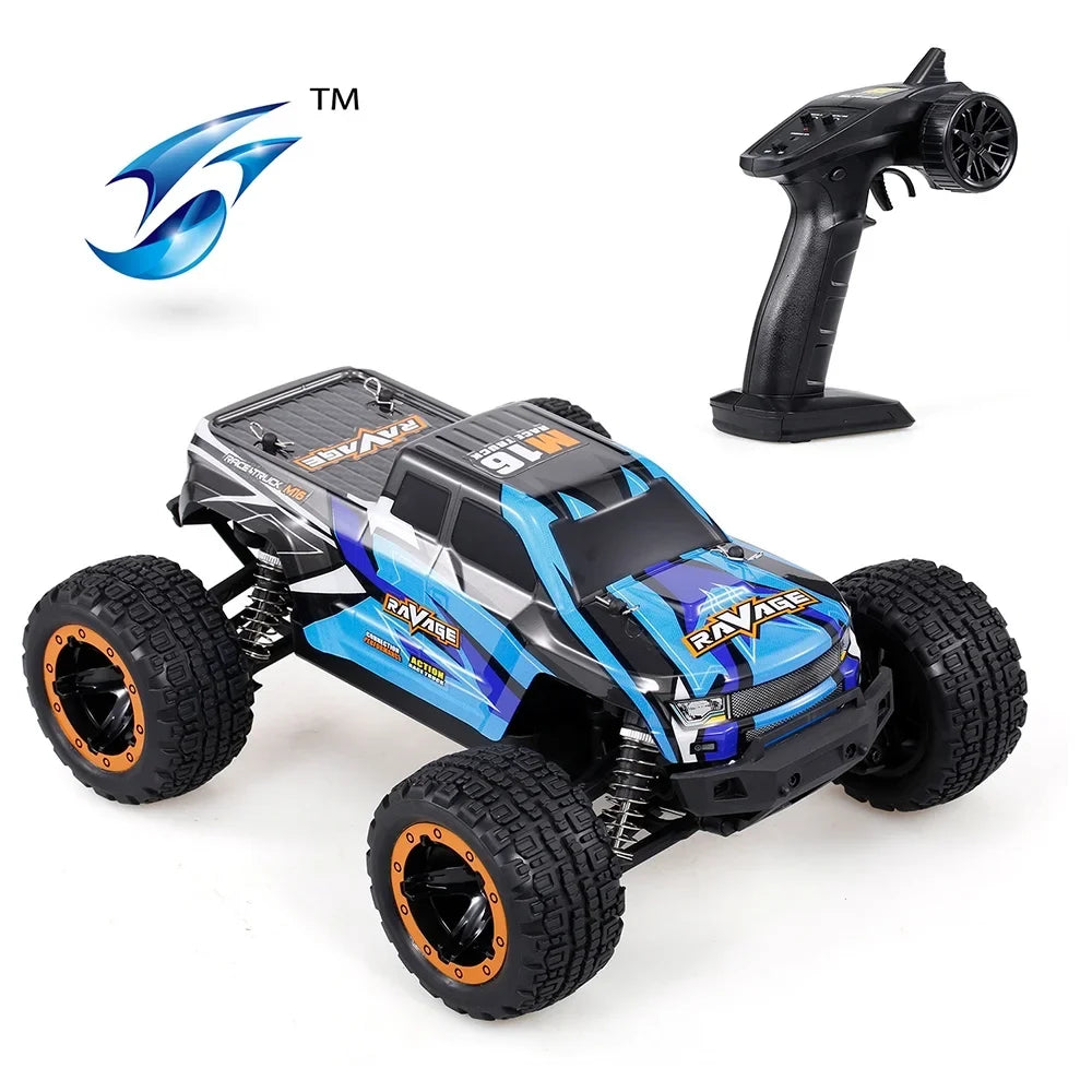 Linxtech RC Car,Big Adult Ajcoflt 1 16 45 4 Montloxs 4 Foot Kids 16889 A 1 16 RC Car Road Motor Truck for 4 Race 16889 , Toy 1 16 Scale 16889 1 16 45 4 oolRC Remote 45 km h Brushless Off