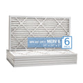 16x24x1, PuroLatitudeor / Air Guard  Hi-E 40 Extended Surface Pleated Air Filter, Mechanical MERV 8, (6 Pack)