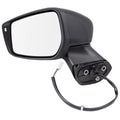for 2015 to 2016 Nissan Versa_NOTE_H/B Left Driver LH Mirror Power,  W/ SIDE VIEW CAMERA, SR MODEL, SMOOTH