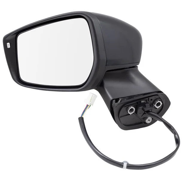 for 2015 to 2016 Nissan Versa_NOTE_H/B Left Driver LH Mirror Power,  W/ SIDE VIEW CAMERA, SR MODEL, SMOOTH