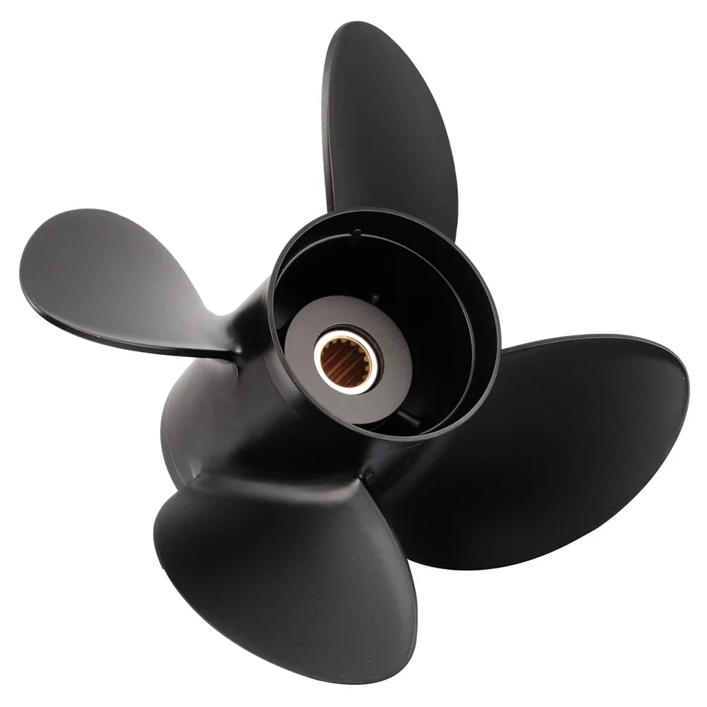 New Aluminum Propeller Compatible With Mercruiser Bravo 1 Bravo 1 X 5L Efi 15 Spline 240 1988-1998 By 1513-143-19 31082 58134-Zy3-019A Diameter 14.25" x 19" Pitch x 15-Splines 4 Blades RH Amita 4