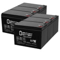 12V 7.2AH SLA Battery Replaces Sea-Doo ZS06 EVX1272F2 GP1272 - 6 Pack