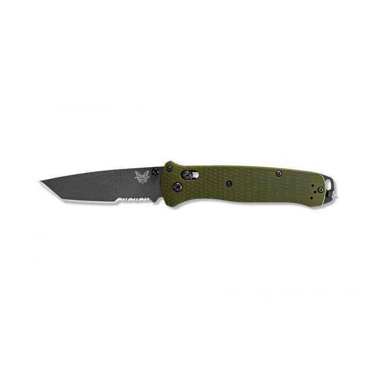Benchmade 537SGY-1 Bailout Axis Serrated Tanto Grey Coated  CPM-M4 Super Tool Steel Knife