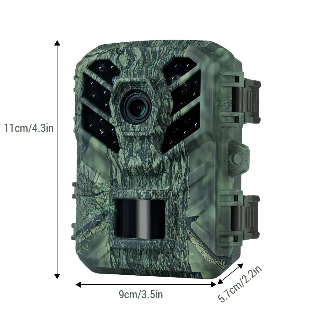 Pristin Camera,Weatherproof 0.2S Speed IP65 Weatherproof 0.2S Months Standby IP65 Camera Motion Small Camera Portable Animal/Plant Outdoor Use 6 Vision Camera Motion Speed Camera Portable