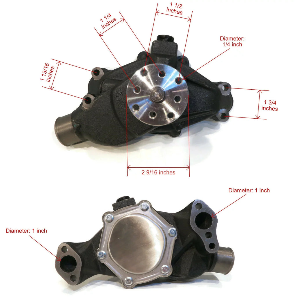 The ROP Shop | CircuLatitudeing Water Pump For 1985 Volvo Penta 170 HP AQ175A, 290 HP AQ290A Drives