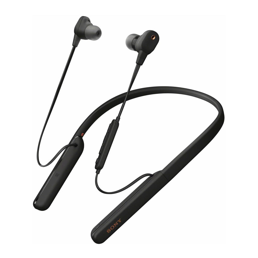 Sony WI-1000XM2/B Wireless Noise Cancelling In-Ear Headphones (Black) Bundle