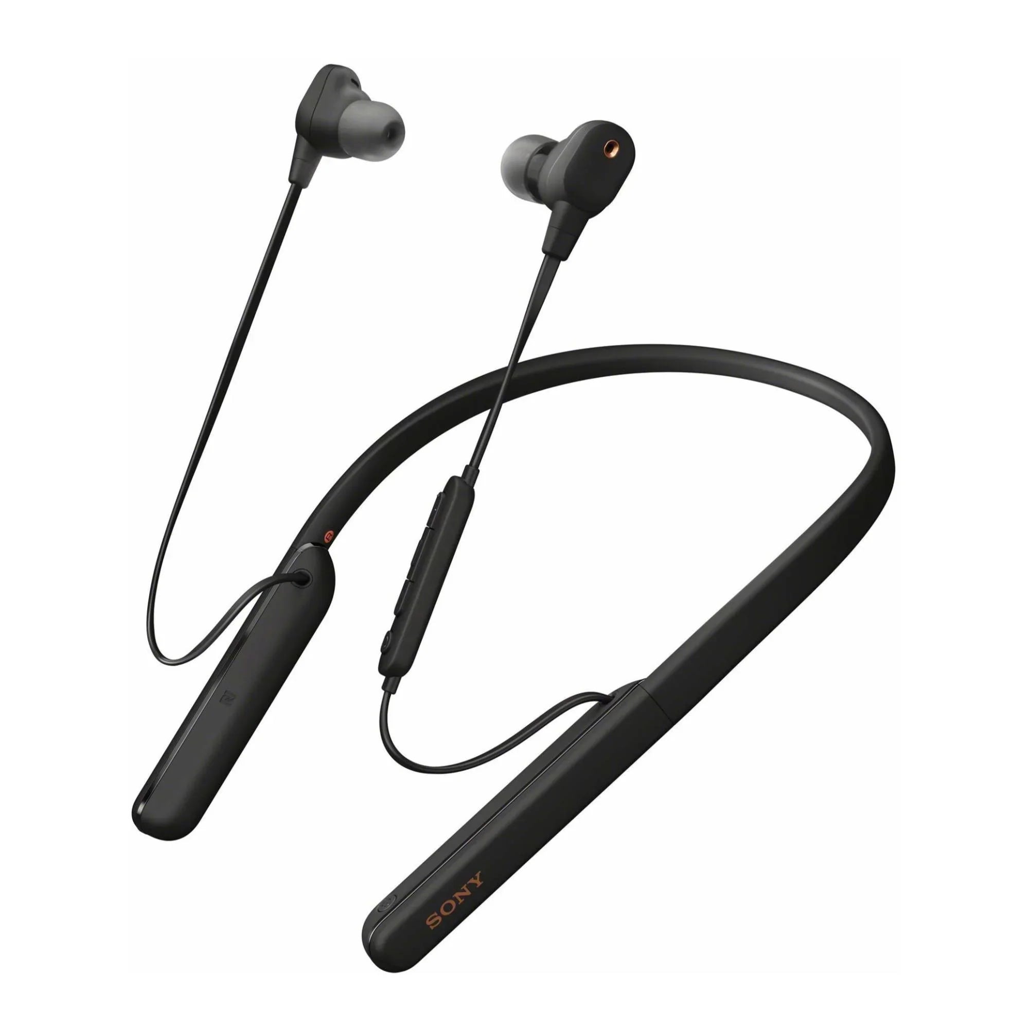 Sony WI-1000XM2/B Wireless Noise Cancelling In-Ear Headphones (Black) Bundle
