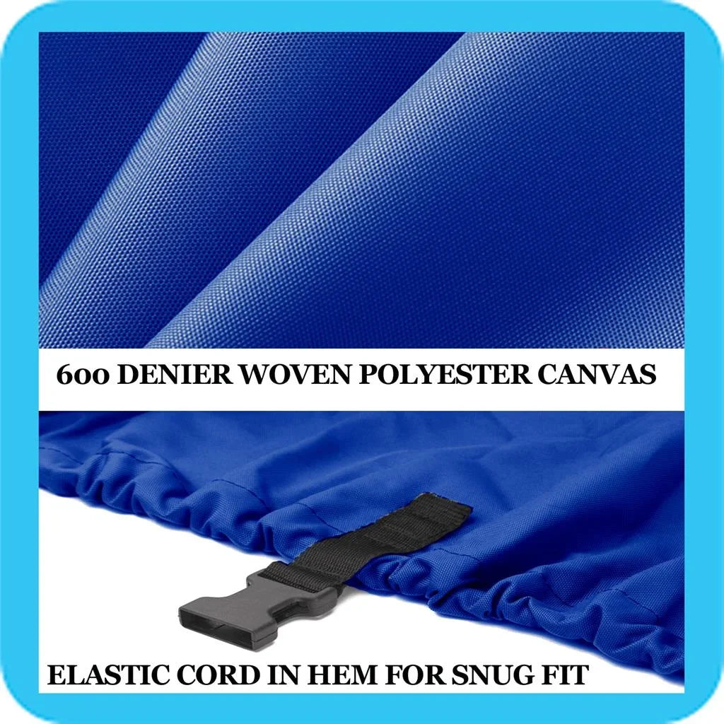 BLUE, GREAT QUALITY BOAT COVER Compatible for WELLCRAFT ECLIPSE 2000 SC/SCS I/O 1998