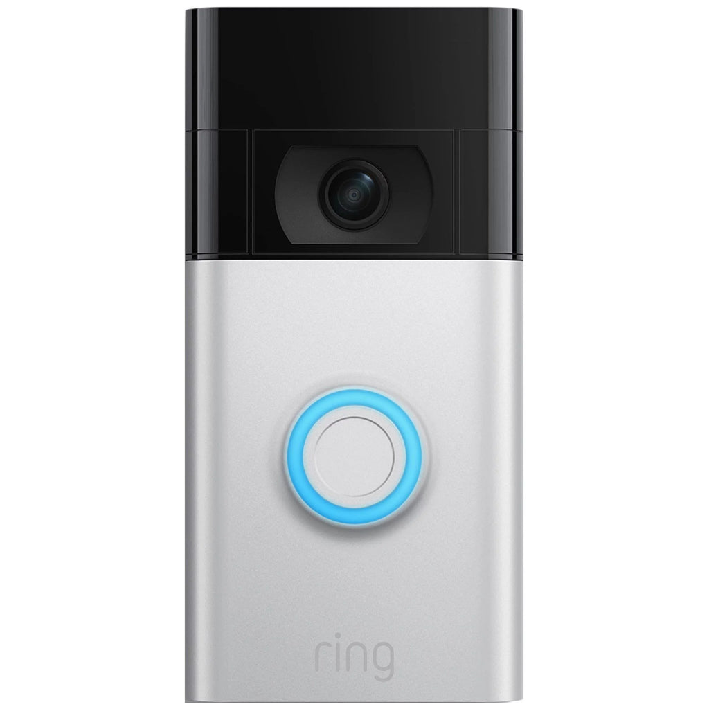 Ring_Video Doorbell Battery or Wired Satin , 1080p , Savings Story Cleaning Cloth, Camera, 6 in