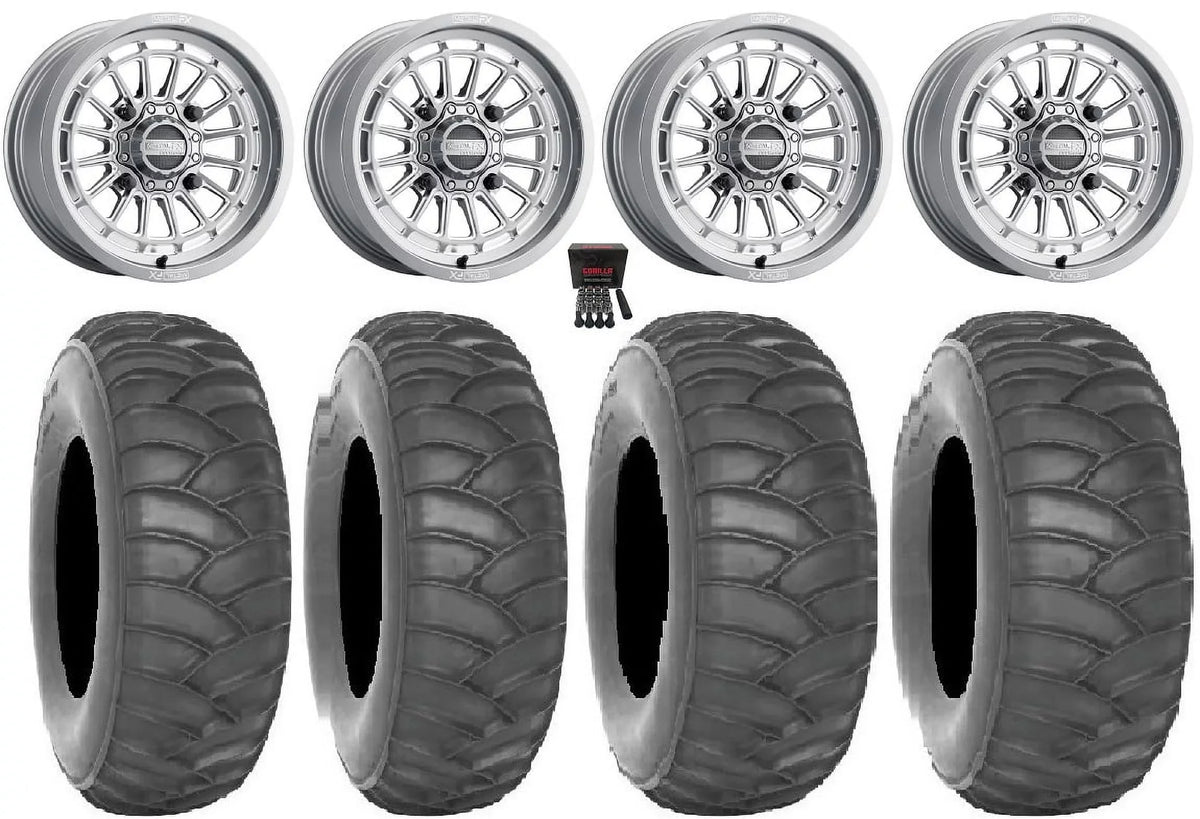 MetalFX Delta CC 15x7/15x10 Wheels Gm 31" SS360 Tires Polaris RZR XP 1000 / PRO XP / Ranger XP 900/1000