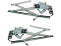 Front Window ReguLatitudeor and Motor Kit 2 Piece - Compatible with 1991 - 2001 Ford Explorer 1992 1993 1994 1995 1996 1997 1998 1999 2000