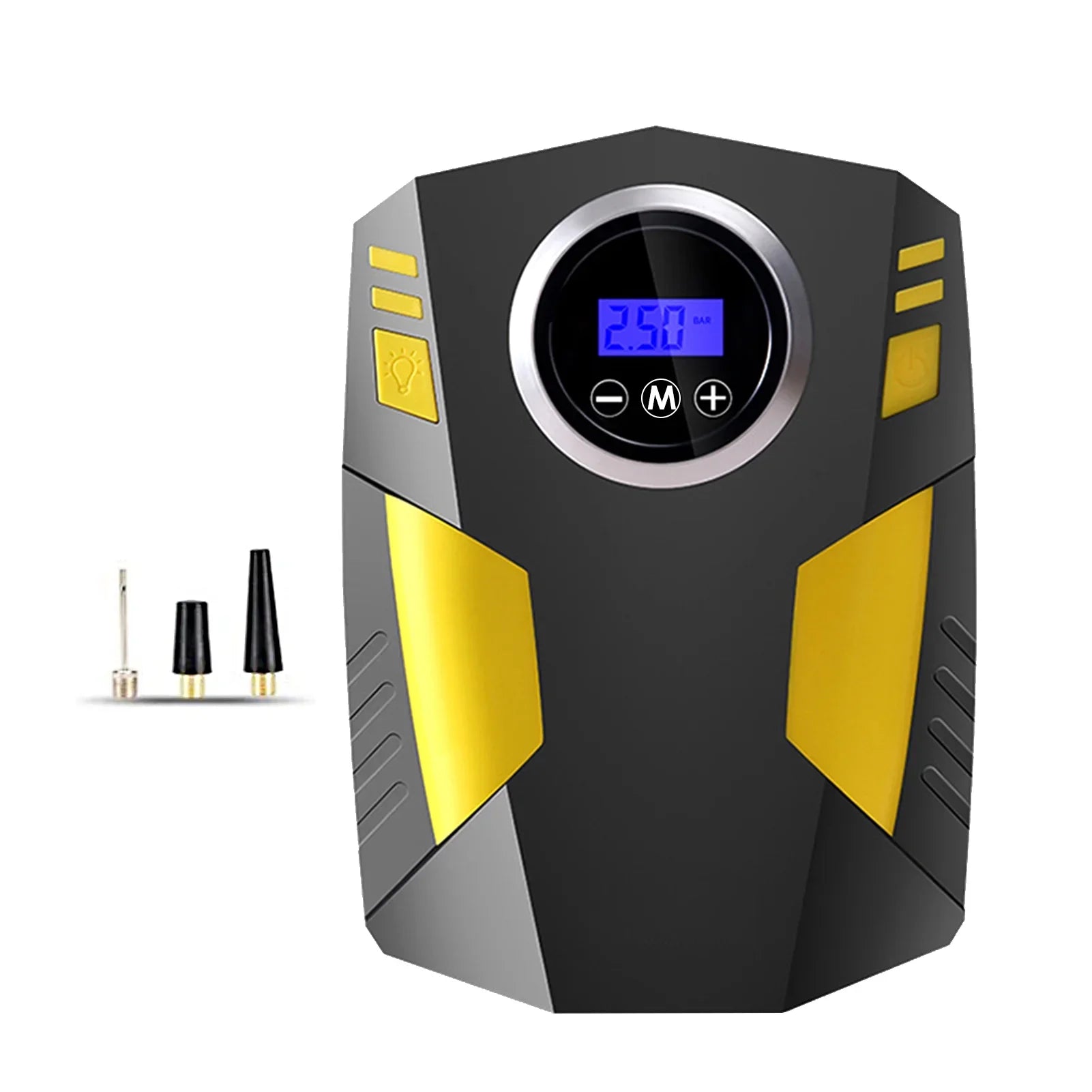 Digital Air Compressor for Car Auto Pump Portable Tire InfLatitudeor with LED Light 12V