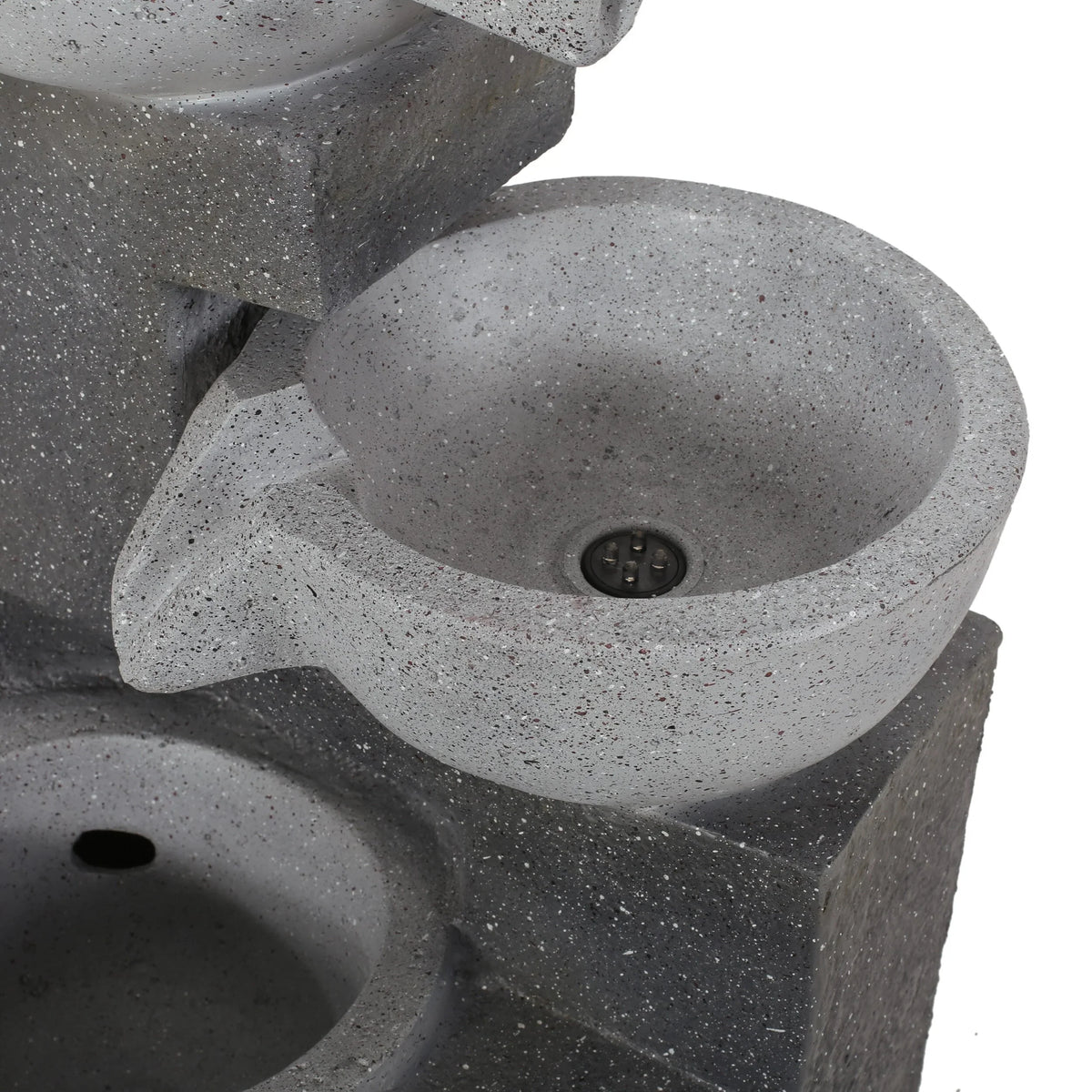Christopher Knight Home Catoosa Outdoor Modern 3 Tier Fountain by