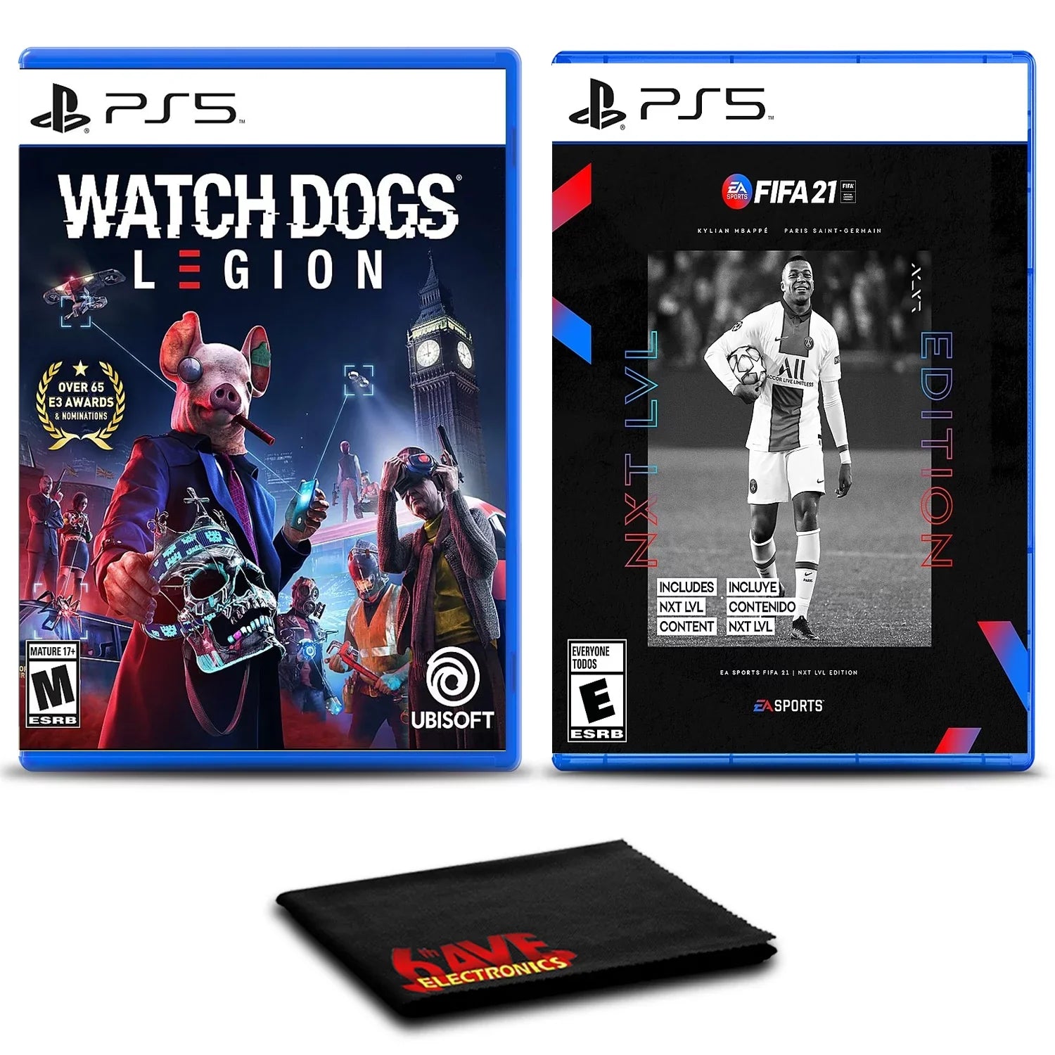 Watch Dogs Legion and Puyo Puyo Tetris 2 Launch Edition - Two Games For PS5