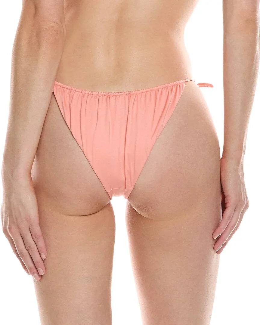 MONICA HANSEN womens  Beachwear Money Maker High-Cut Bikini Bottom, S, Orange