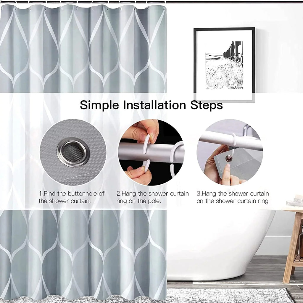 Libin Delta Intelligent is The Torch of Sigma Theta Sorority Shower Curtain 66x72 inch
