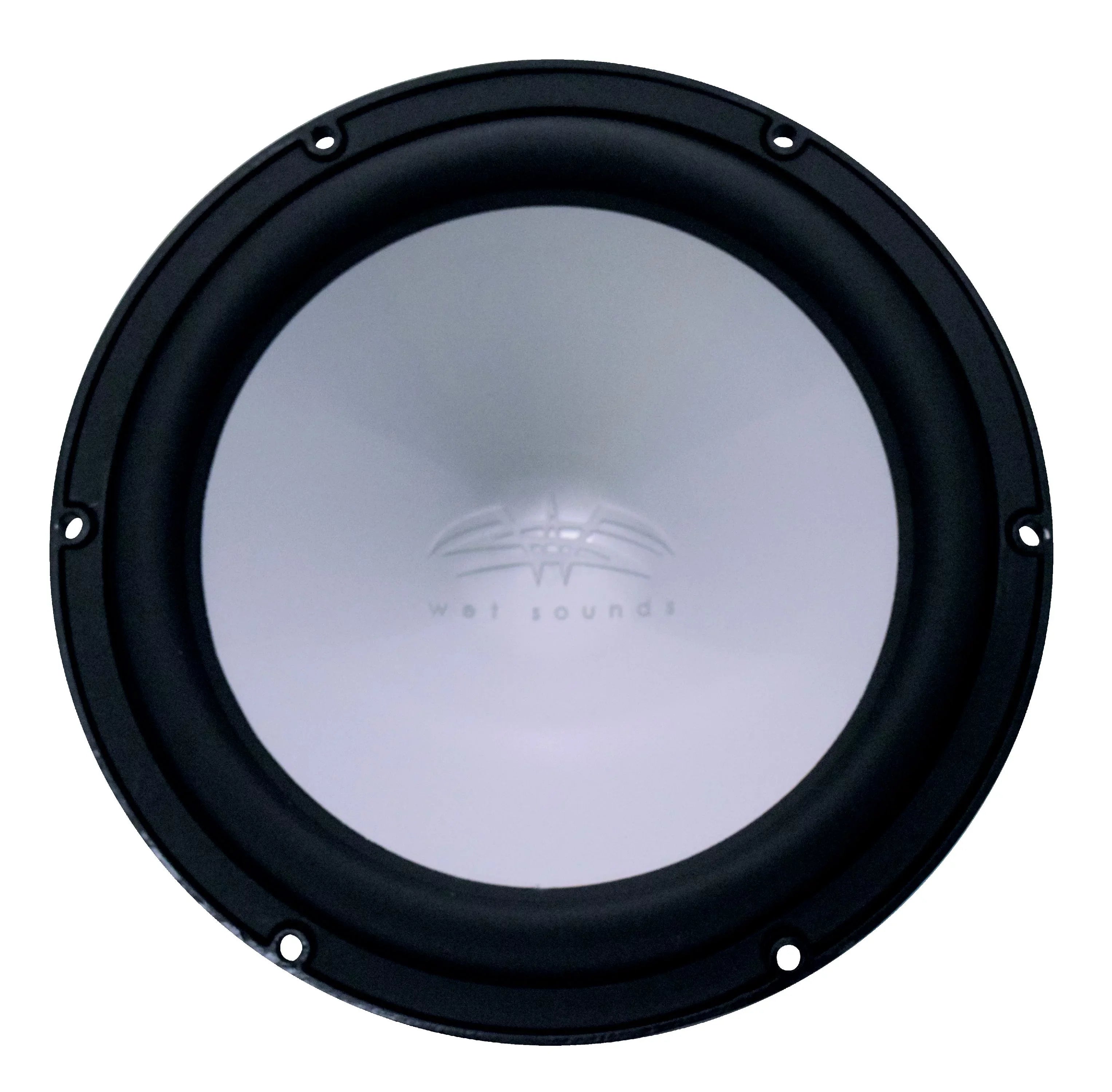 Wet Sounds Revo 10" Subwoofer & Grill - Black Subwoofer & Black Closed Face SW Grill - 4 Ohm