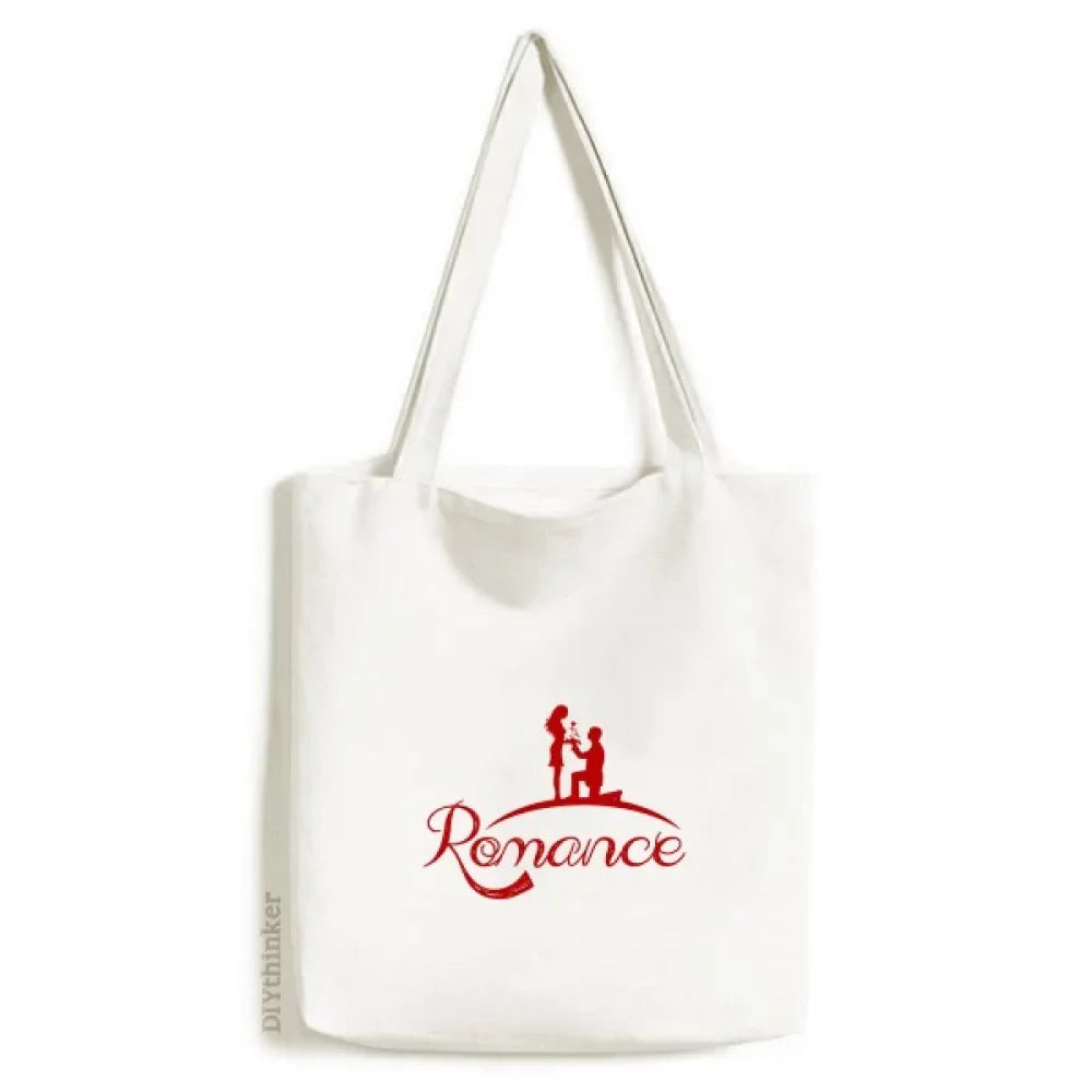 English Language Culture Common Sense Cartoons Tote Canvas Bag Shopping Satchel Casual Handbag