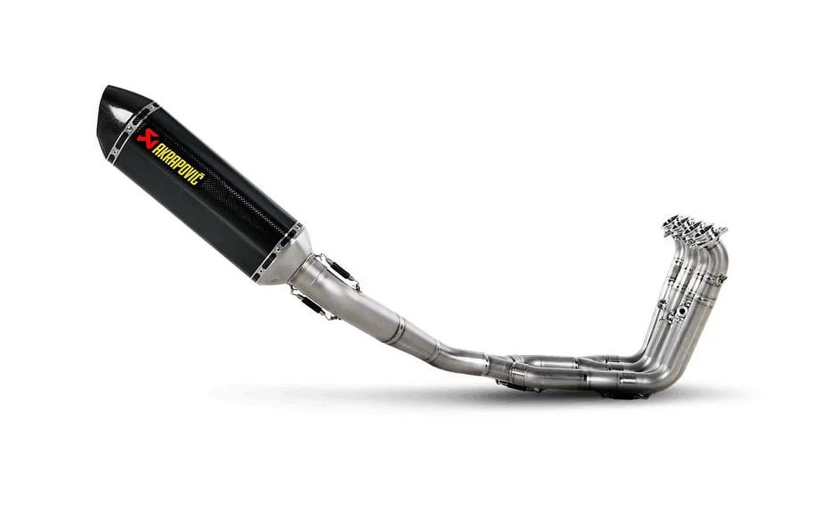 Akrapovic S-B10R1-RC Racing Line Full System Exhaust - Carbon Fiber Muffler