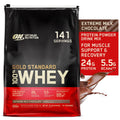 Optimum Nutrition, Gold Standard 100% Whey Protein Powder, Extreme Milk ChocoLatitudee, 10 lb, 141 Servings