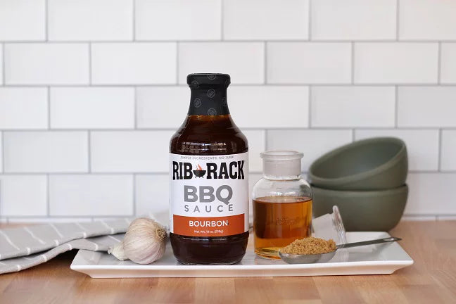 Rib Rack Southern Bourbon BBQ Sauce, 19 oz.