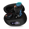UrbanX True Wireless Bluetooth Earbuds + Charging Case, Black, Dual Connect, IPX5 Water Resistance, Bluetooth 5.2 Connection, Balanced, Bass Boost Compatible with Lenovo Tab 4 10 Plus