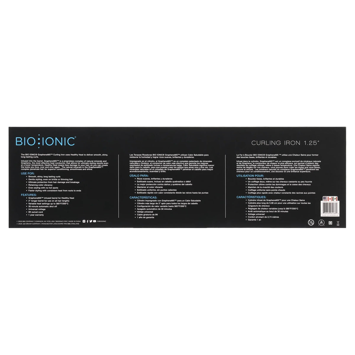 BioIonic GrapheneMX™ Curling Iron