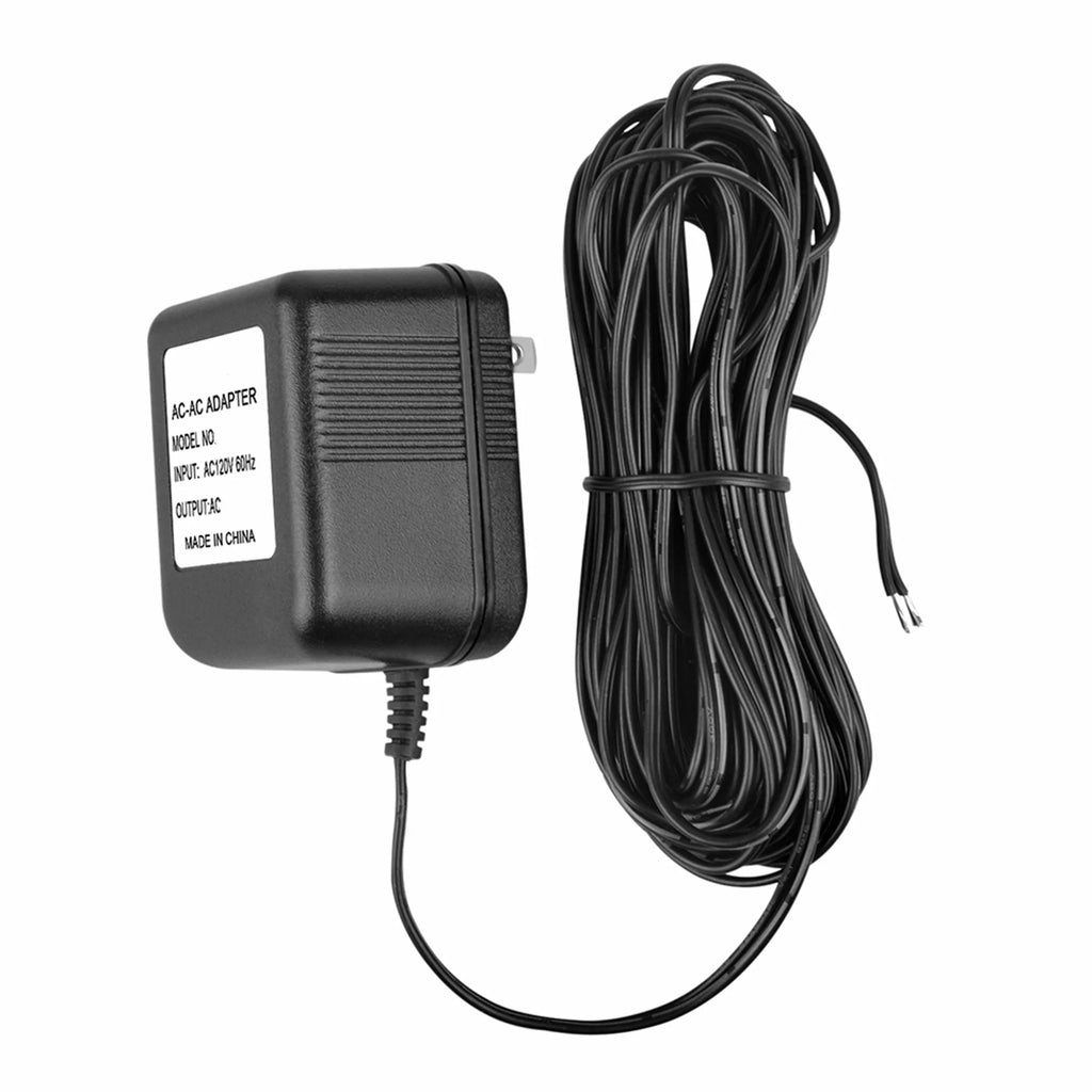 FITE ON Compatible 8m/26ft 18V AC-AC Adapter Charger Power Replacement for Nest Hello/Zmodo Greet Doorbell Plug