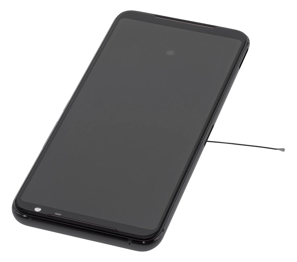 Replacement OLED Assembly With Frame Compatible For Asus ROG Phone 2 (ZS660KL) (Refurbished) (Matte Black)