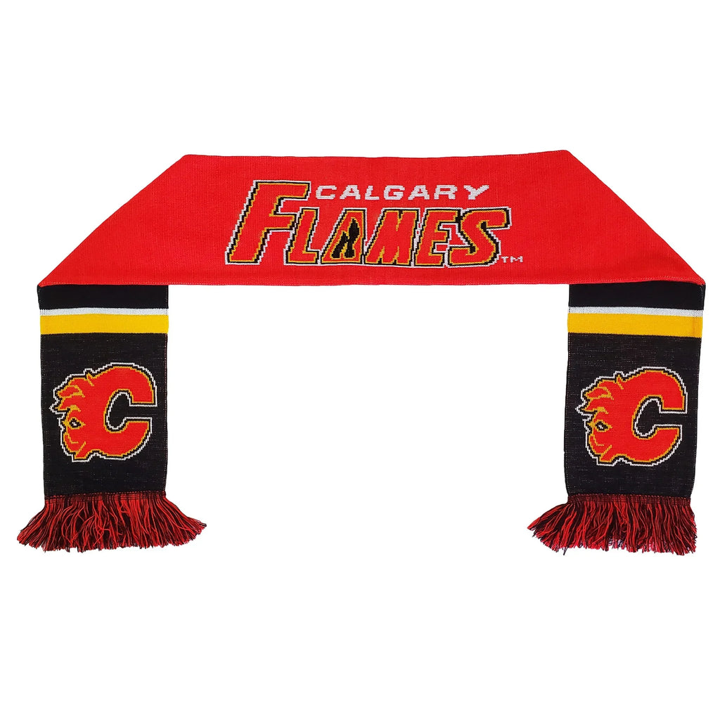 Red Calgary Flames Home Jersey Scarf
