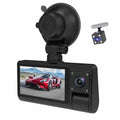 Walmeck Dash Cam, Car Camera Recorder with Touched Screen Mirror, WIFI Interconnection for Enhanced Auto Safety Monitoring