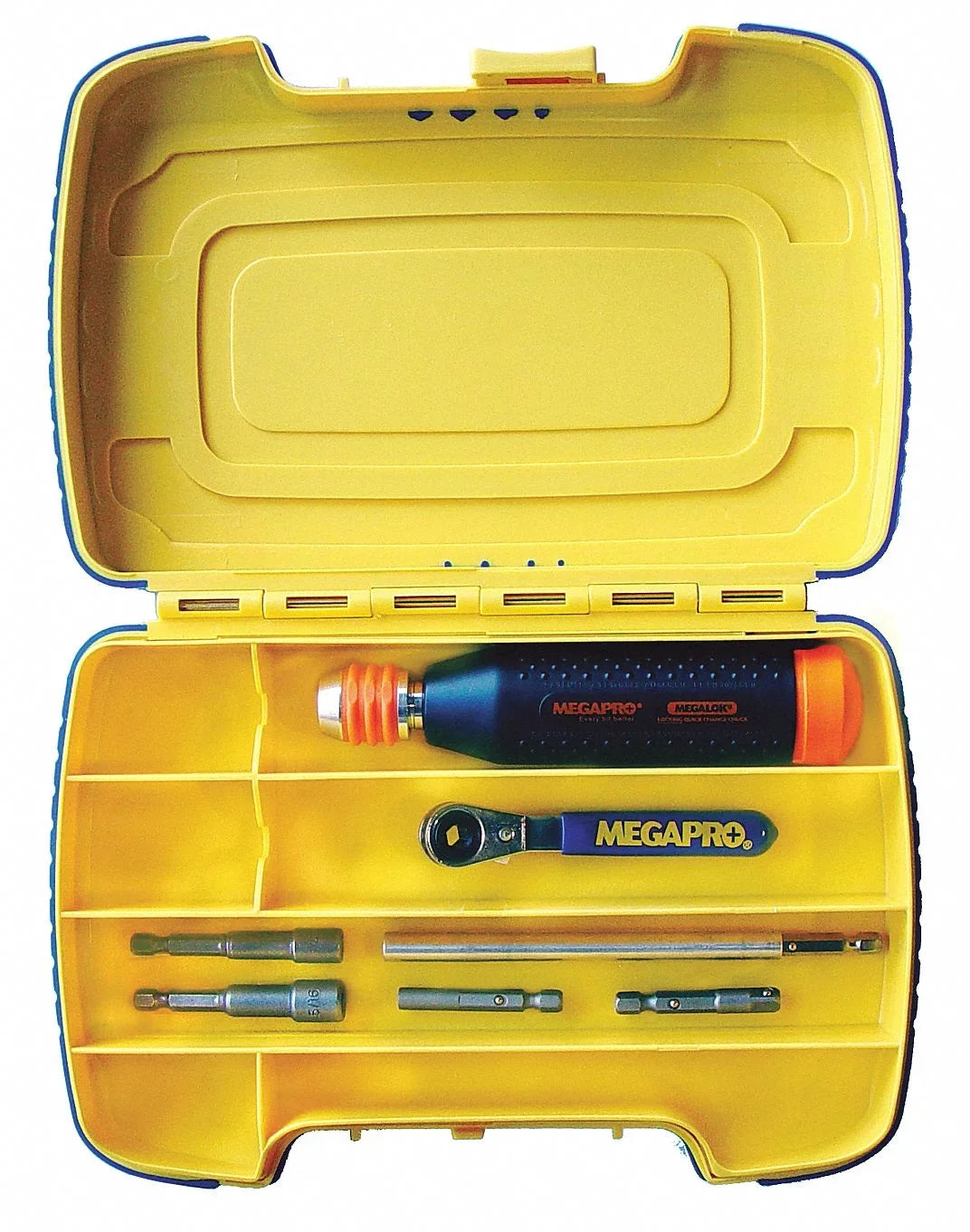 Megapro Multi-Bit Screwdriver, NumBits 6  MLDK1
