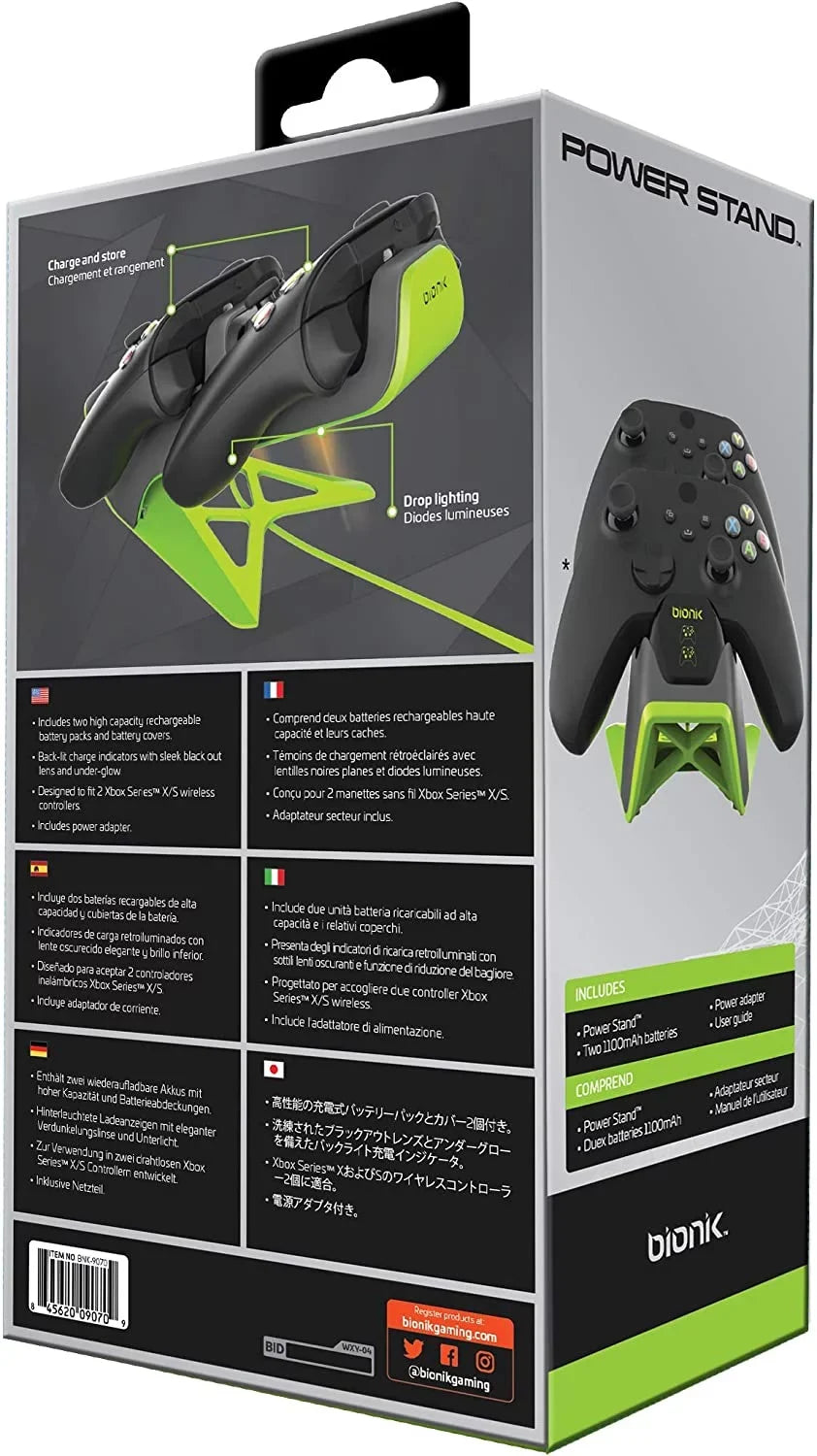Bionik BNK-9070 Power Stand for Xbox X/S