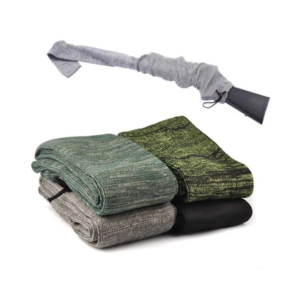 4 PCS Rifle Sleeve 52'' Gun Sock Rifle Shotgun Sleeve Silicone Treated Rifle Protector Cover Case
