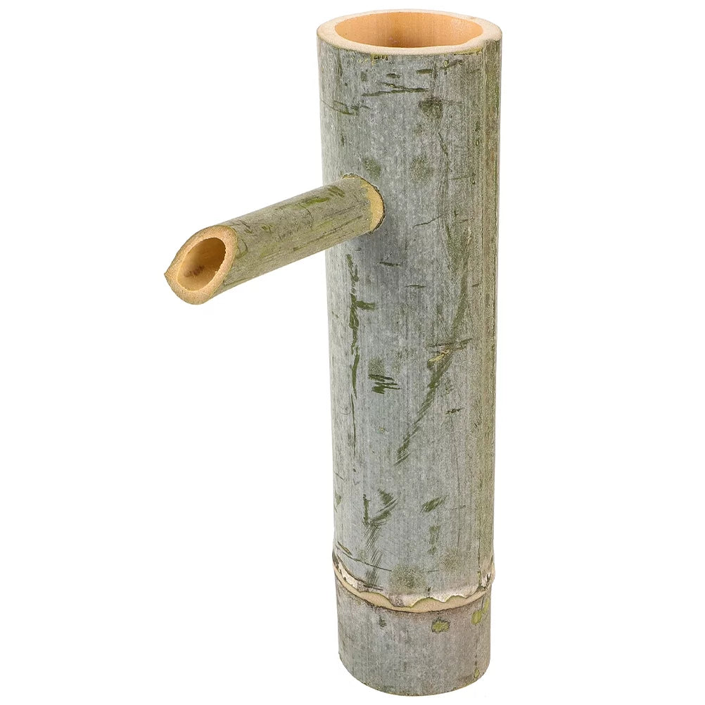 Qumonin Bamboo Waterfall Fountain for Office or Home Zen