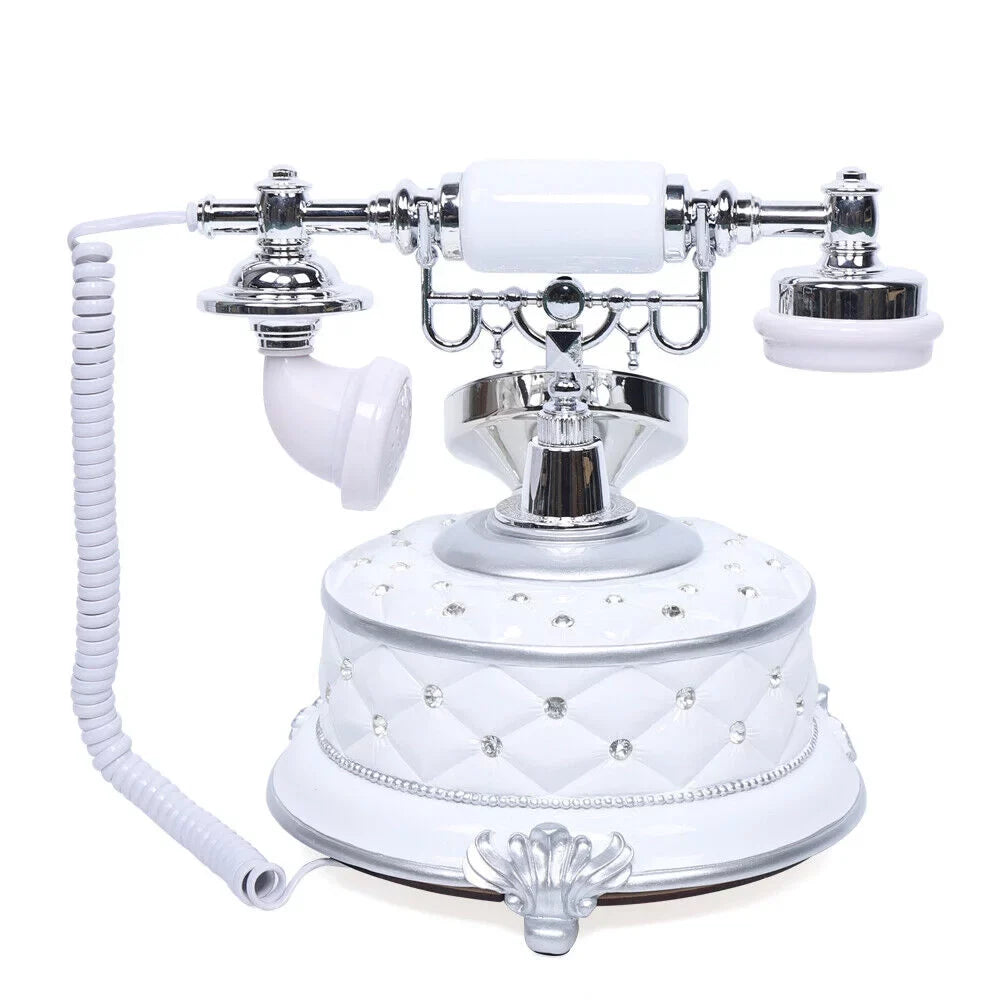 Antique Home Telephone Retro Vintage Old Fashioned Dial Phone Home/ Office
