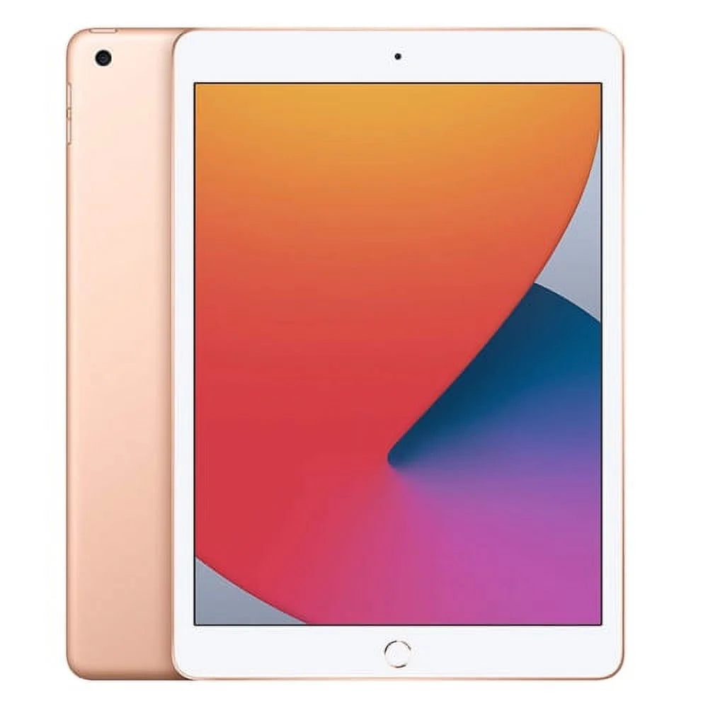 Pre-Owned Apple iPad 8 (8th Gen) 32GB - Wi-Fi + Cellular Unlocked - 10.2" - Gold - (2020) Refurbished - Fair