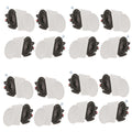 Pyle Audio 6.5 In 2 Way 200W Flush Mount Bluetooth Ceiling Wall Speakers, 4 Pack (4 Pack)