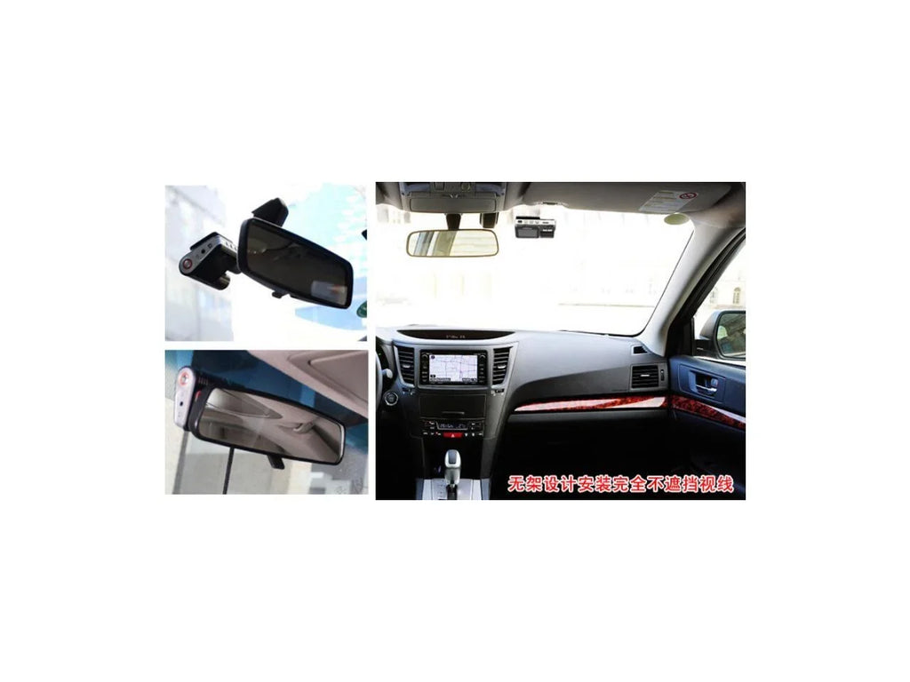 Full Chi I1000 separated 1080P twin lens driving recorder night vision with automobile black boxFull HD 1080P I1000 2" Screen Car DVR Recorder Camera + IR Remote Controller