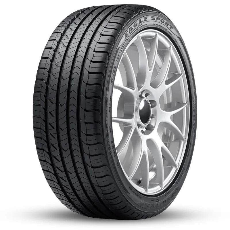 Set of 4 Goodyear Eagle Sport All Season 255/55R18 109V Performance 50K Mile M+S Tires 109112366 / 255/55/18 / 2555518 Fits: 2014-15 BMW X5 sDrive35i, 2011-13 BMW X5 xDrive35d
