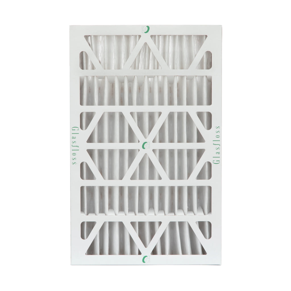 12x24x4 MERV 13 Pleated AC Furnace Air Filters by Glasfloss Industries. 4 Pack