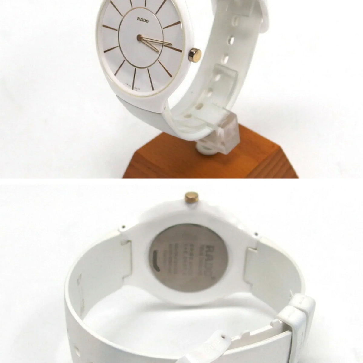 Pre-Owned Rado True Thinline Men's Watch Quartz White R27957109 (Good)