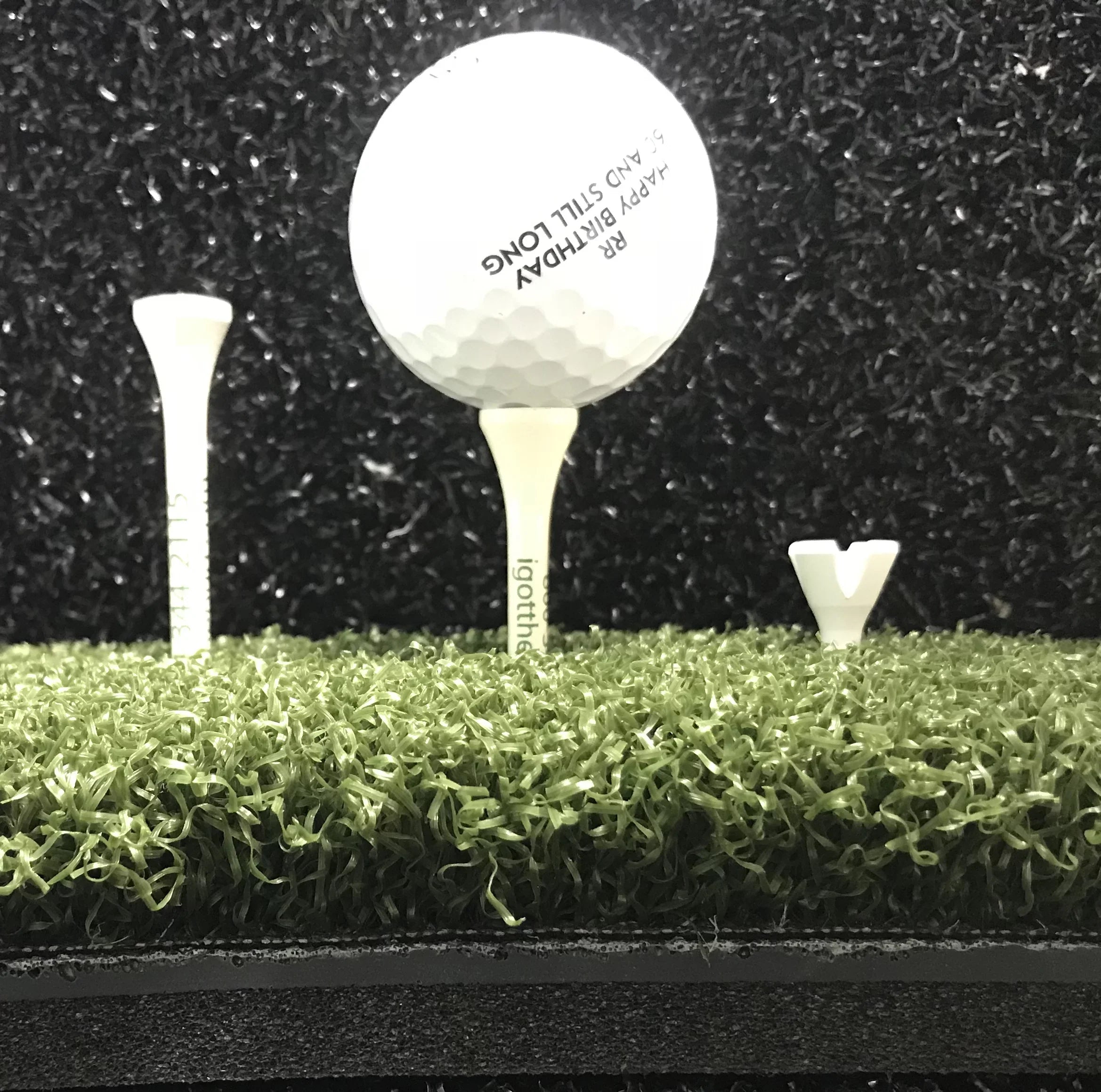 TallBoy® 5x5  Heavy Duty Commercial Quality Indoor/Outdoor Golf Practice Mat with Attached Foam Pad