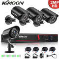 KKmoon Digital Video Recorder, 4CH 1080P Full HD DVR CCTV System with Remote Phone Monitoring